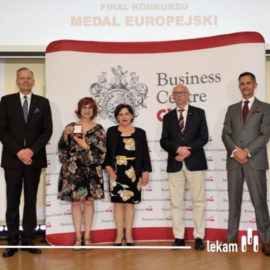 Dziewiąty Medal Europejski dla Spółki LEK-AM!
